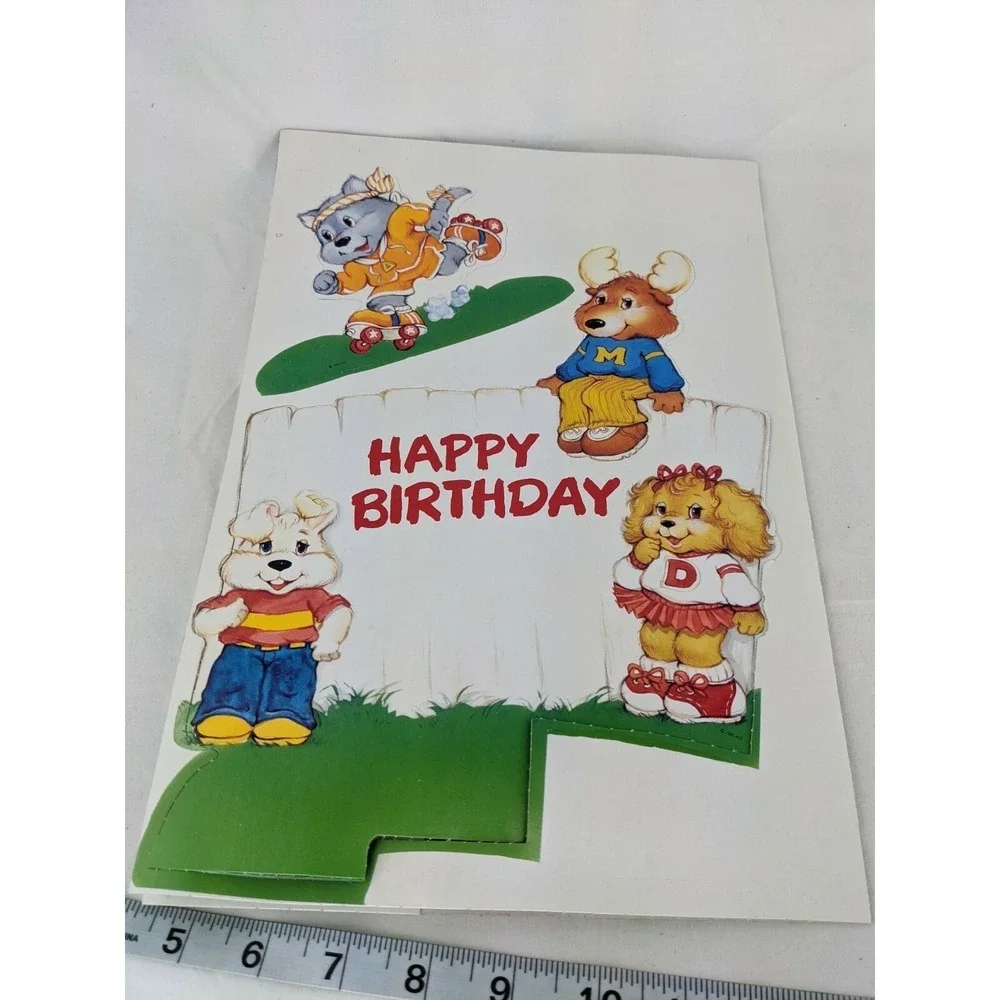 Get Along Gang‎ Birthday Decoration Centerpiece Paper Honeycomb Sealed 1985